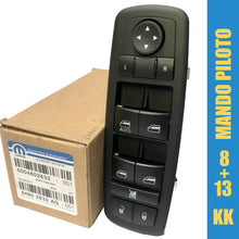 Cargar imagen en el visor de la galería, Mando elevavidrios piloto 8+13 pines 1 auto KK #632ag