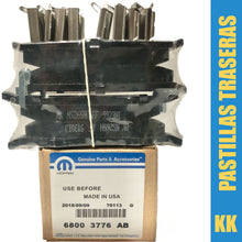 Cargar imagen en el visor de la galería, Pastillas KK tra #776aa