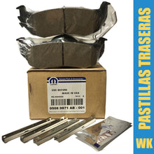 Cargar imagen en el visor de la galería, Pastillas WK XK tra #871ab