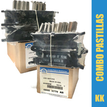 Cargar imagen en el visor de la galería, Combo 2 pastillas freno del y tra KK