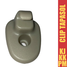 Cargar imagen en el visor de la galería, Clip gancho tapasol techo KK PM #generico
