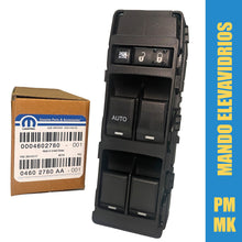 Cargar imagen en el visor de la galería, Mando elevavidrios piloto 6+7 pines 1 auto PM MK #780aa
