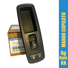 Cargar imagen en el visor de la galería, Mando elevavidrios copiloto 6 pines 1 auto KK G4 #544ag
