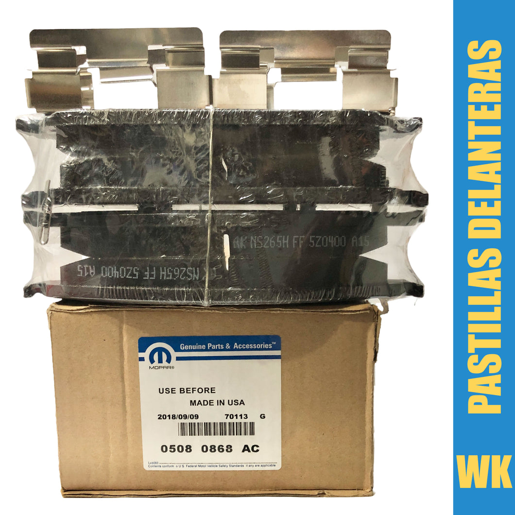 Pastillas WK XK del #868ac