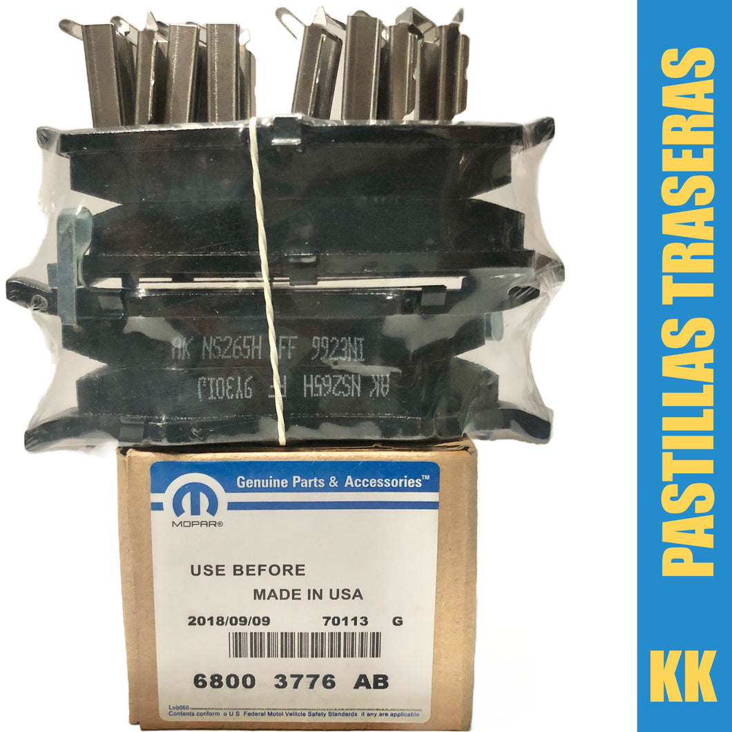 Pastillas KK tra #776aa