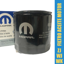 Cargar imagen en el visor de la galería, Filtro aceite motor 4.7 8 bujias ZJ WJ WK
