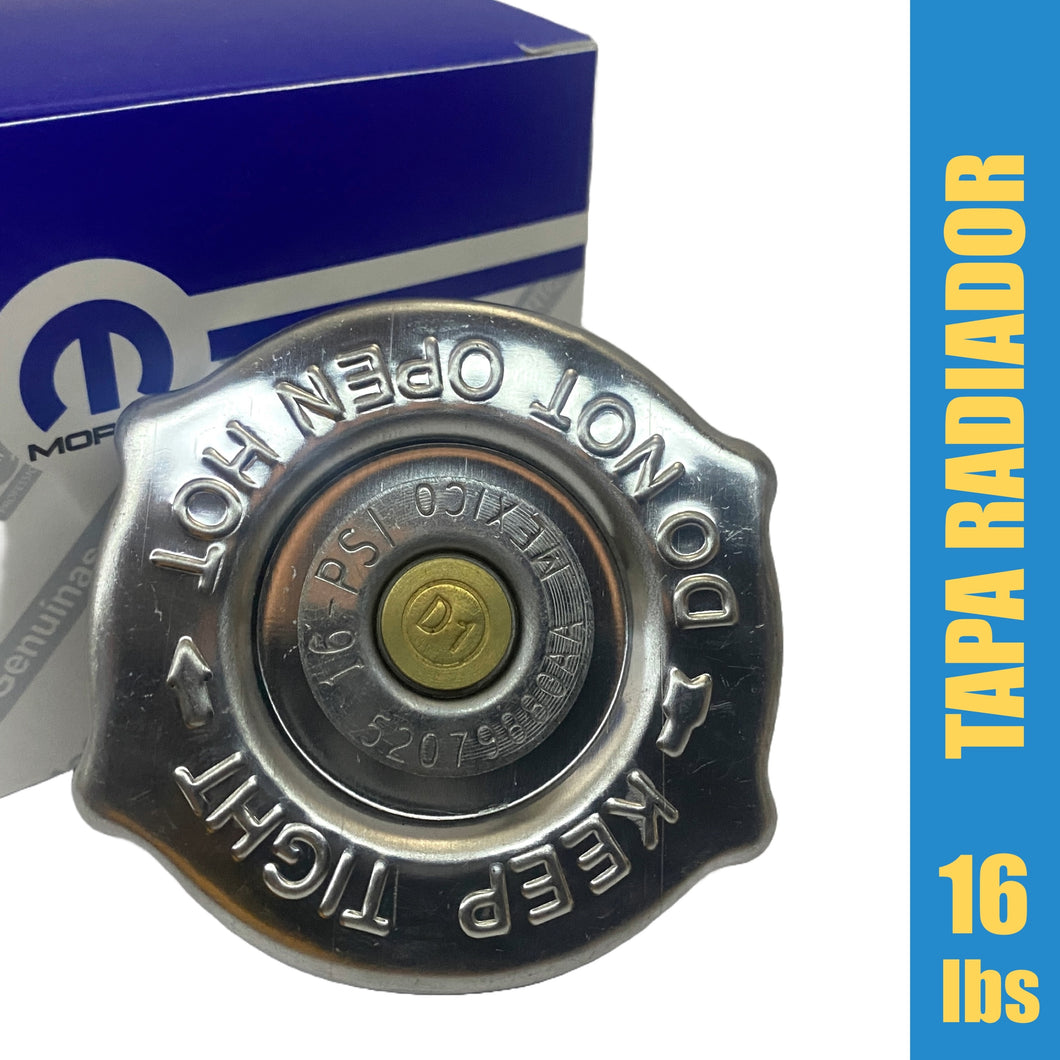 Tapa radiador 16 lbs #880aa