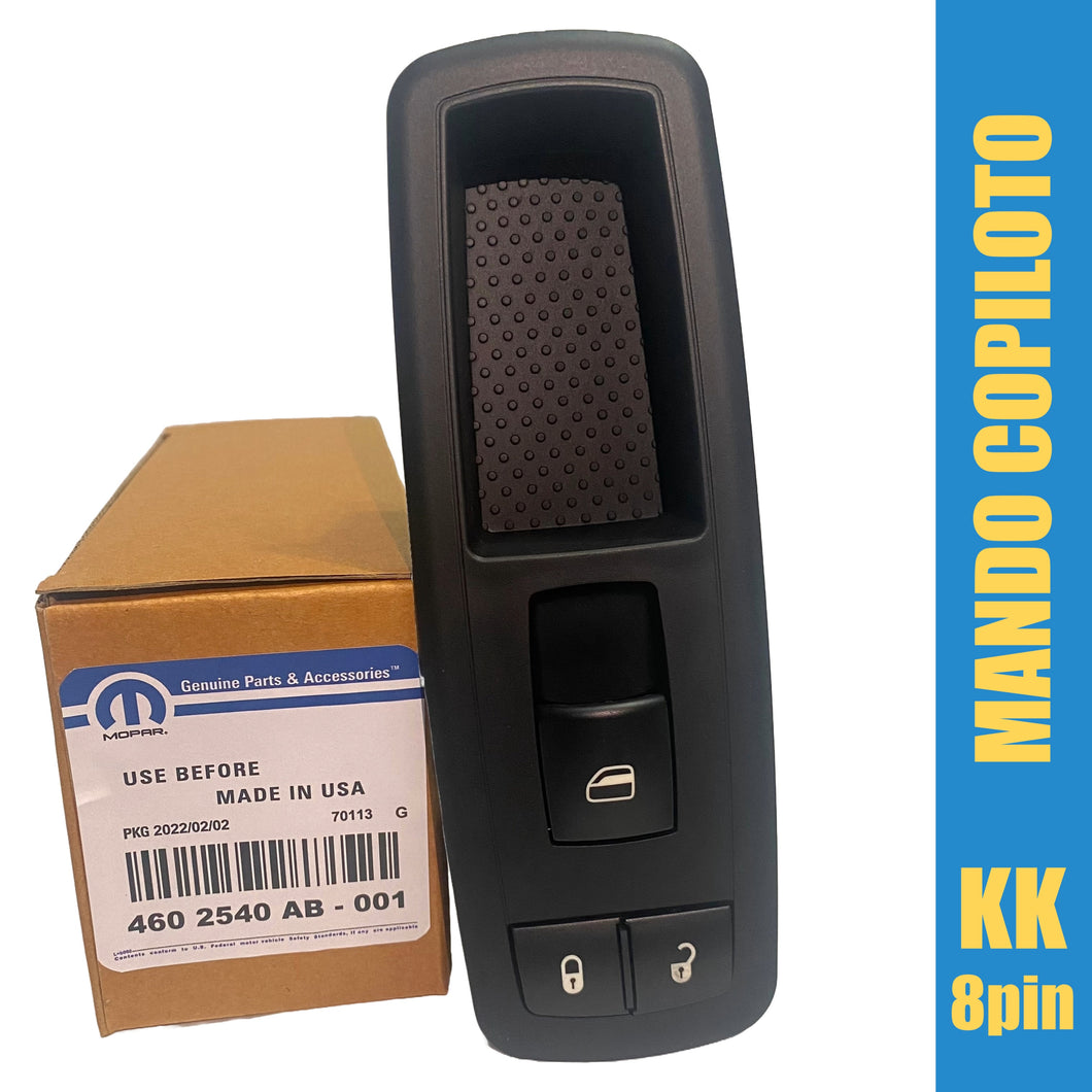 Mando elevavidrios copiloto 8 pines 0 auto KK G4 #540ab