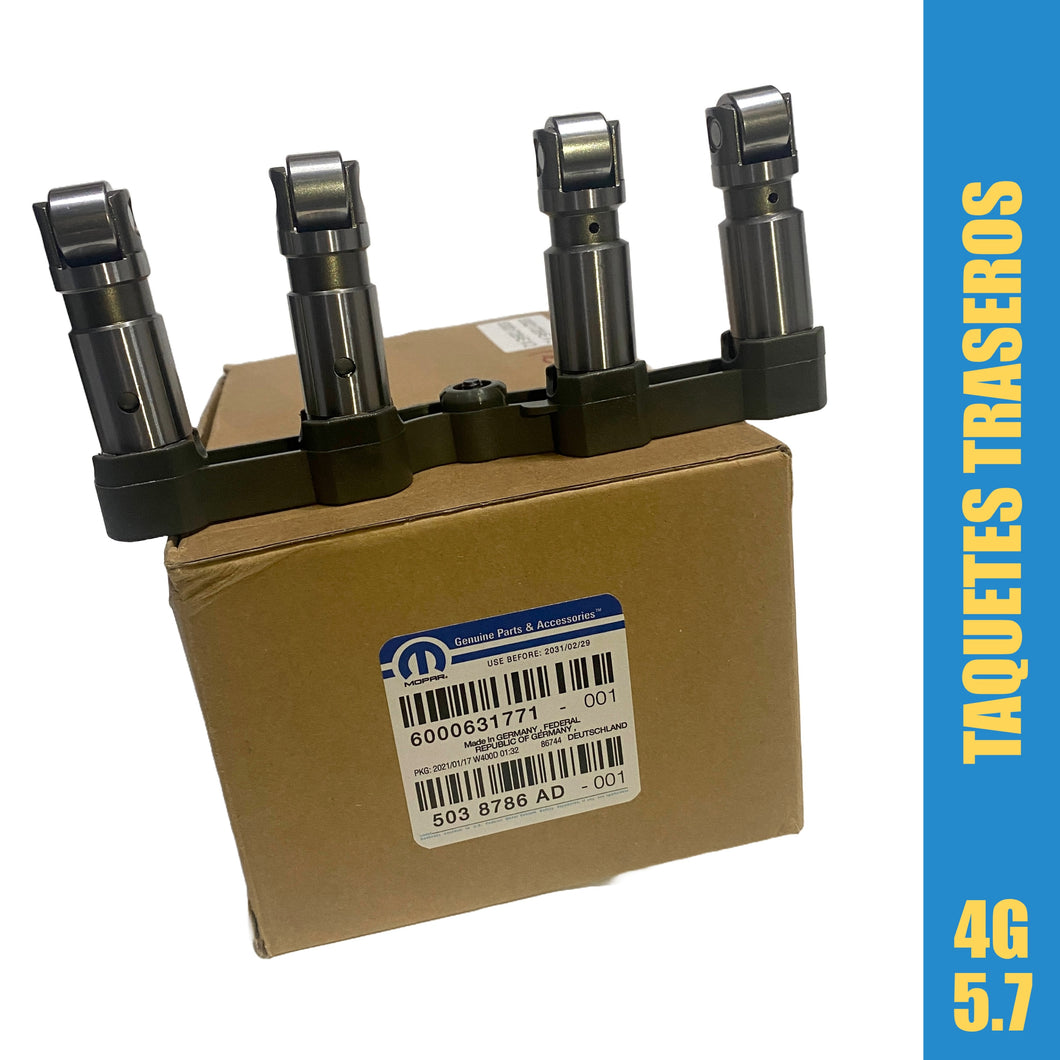 Taquetes 5.7 6.4 G4 4u tra esc #786ad