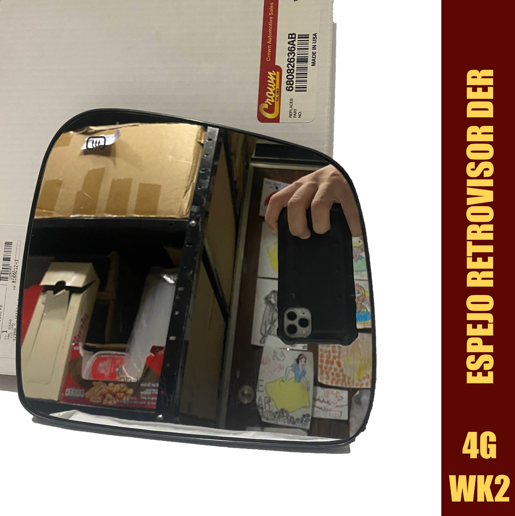 Espejo luna retrovisor ext G4 der #636ab