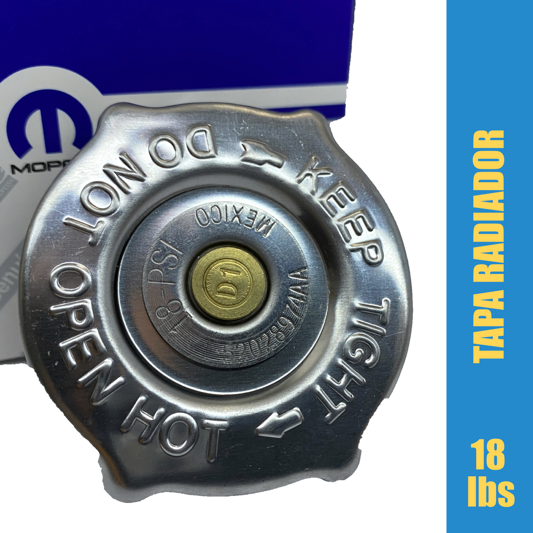 Tapa radiador 18 lbs #974aa