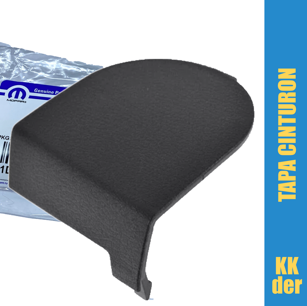 Tapa asiento cinturon KK negro der #xdvab