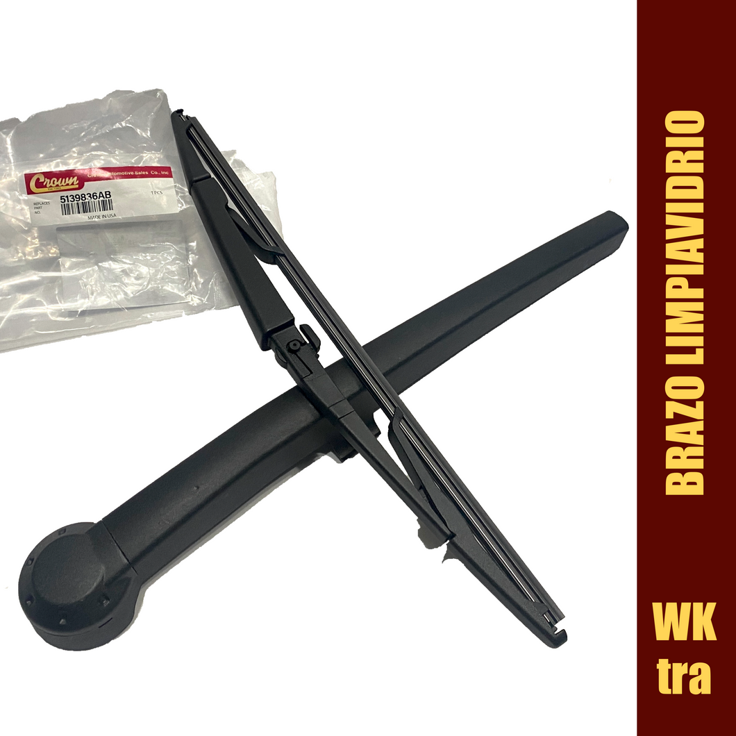 Brazo limpiaparabrisa c/ cepillo tra WK #836ab