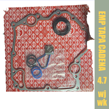 Cargar imagen en el visor de la galería, Kit empacadura tapa cadena 4.7 WJ WK #630
